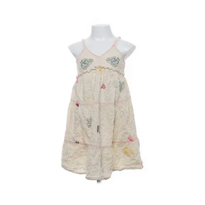 Klänning (Beige, Flerfärgad) från Zara Polyester