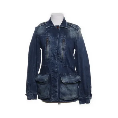 Spijkerjas (Blauw) van Zara Basic Z1975 Denim Leer