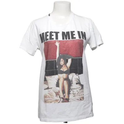 T-shirt (Vit, Flerfärgad) från My Brand Bomull, Elastan