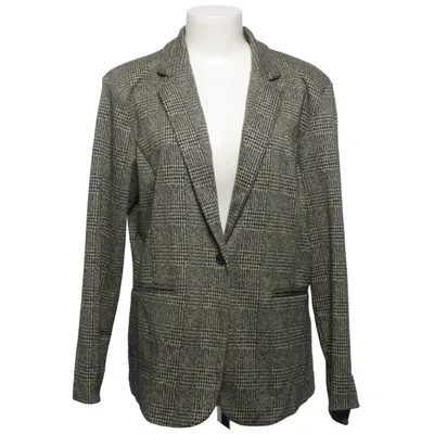 Blazer (Zwart, Beige) van Ichi Elastaan, Polyester, Viscose