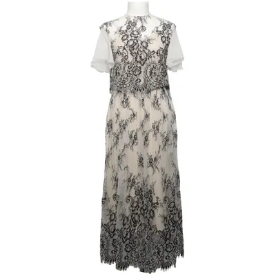 Robe de soirée (Noir, Beige) de H&M Party Polyamide, Polyester