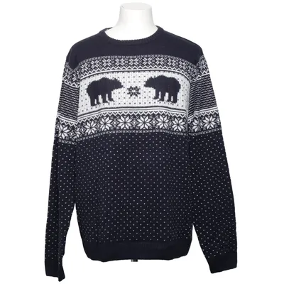 Christmas sweater (Blue, White) from Angelo Litrico Acrylic