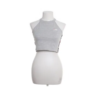 Crop top (Grijs) van Fila