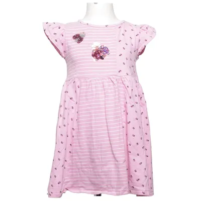 Klänning (Rosa, Vit) från Topolino Bomull