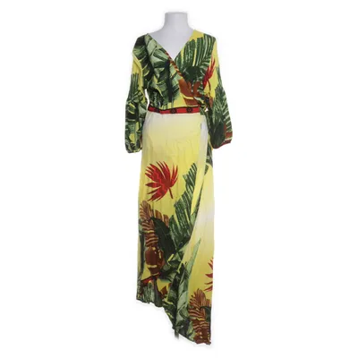 Wikkeljurk (Geel, Meerkleurig) van Lucy in the Sky Viscose