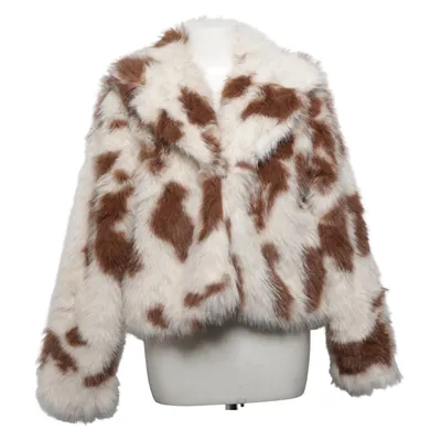 Bontjack (Wit, Bruin) van ONLY Polyester
