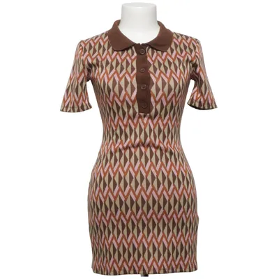 Polojurk (Bruin, Meerkleurig) van Zara Elastaan, Polyester, Viscose