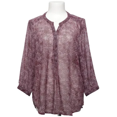 Blouse (Rood, Wit) van Dea Polyester