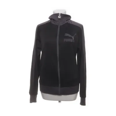 Träningsjacka (Svart, Grå) från Puma Bomull, Polyester