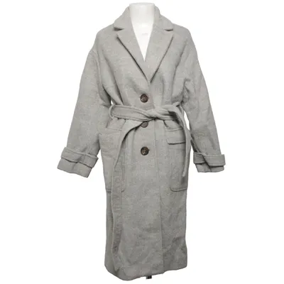 Manteau (Gris) de F.A.S Laine d'alpaga