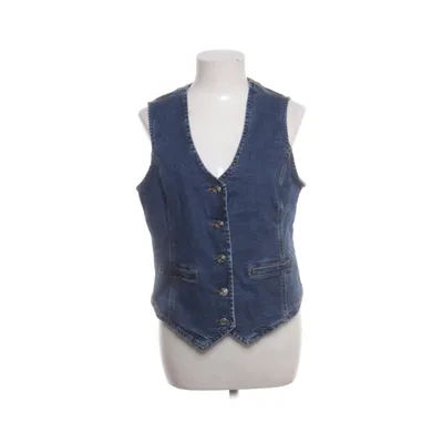 Jeansväst (Blå) från Laura Torelli Bomull, Elastan