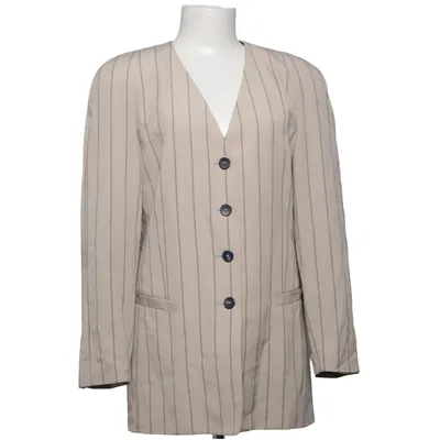 Blazer (Beige) from Joseph Janard Polyester, Viscose, Wool