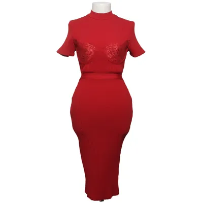 Jurk (Rood) van F&P Polyamide, Polyester