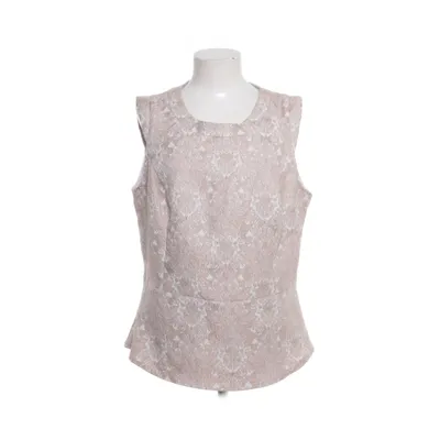 Peplumtopp (Vit, Flerfärgad) från Designed by 2-Biz Elastan, Polyester, Viskos