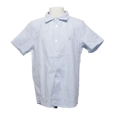 Korte mouwen shirt (Blauw, Wit) van Name It Organisch katoen
