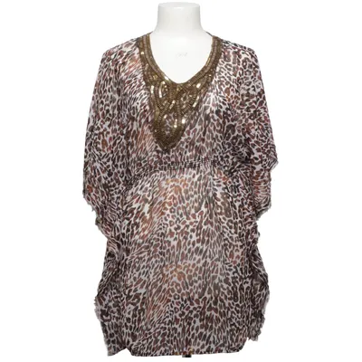 Beach dress (White, Brown, Black) from Bebe Polyester