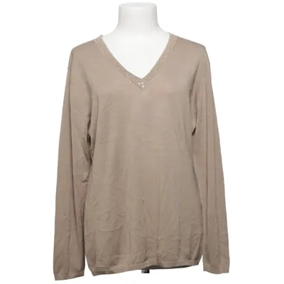 Pullover (Beige) fra Giorgio Bomuld, Silke