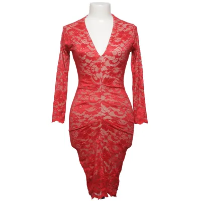 Cocktailjurk (Rood) van Honor Gold Elastaan, Polyamide, Polyester, Viscose