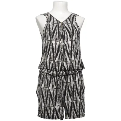 Buksedragt (Sort, Hvid) fra Lascana Elastan, Viscose