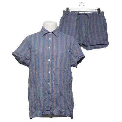 Pajamas (Blue, Beige) from Jotex Linen