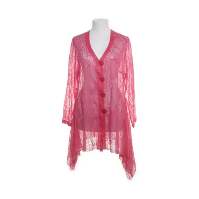 Cardigan (Pink) from Qneel Polyamide, Viscose