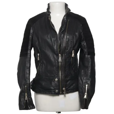 Leather jacket (Rookie) from Jofama Rookie by Caroline Roxy Elastane, Leather, Polyester