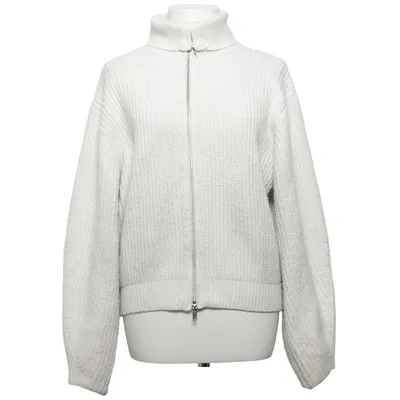 Cardigan (White) from Bik Bok Elastane, Recycled polyester, Wool