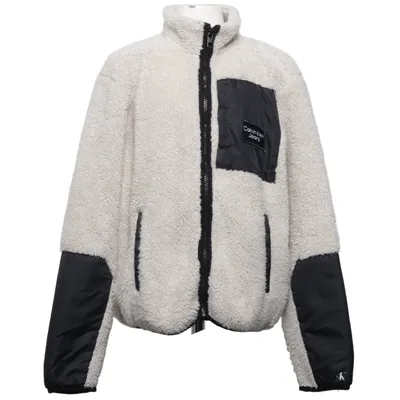 Veste polaire (Beige, Noir) de Calvin Klein Jeans Polyester
