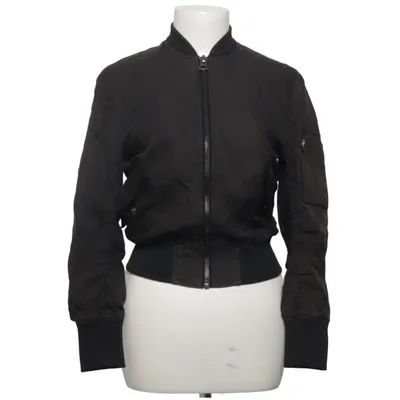 Bomberjack (Zwart) van Acne Studios Katoen, Cupro, Elastaan, Polyester, Viscose