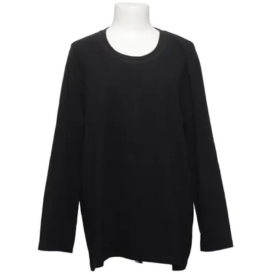 Langærmet t-shirt (Sort) fra Ginalaura Bomuld, Elastan