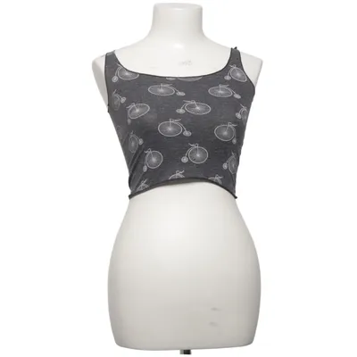 Crop top (Gris, Blanc) de SPM Coton, Polyester
