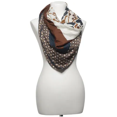 Halsdoek (Wit, Blauw, Bruin) van Massimo Dutti