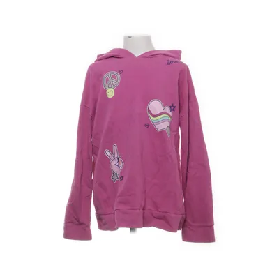 Sweat à capuche (Rose) de Place Coton, Polyester