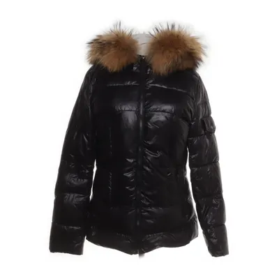Winter jacket (Black) from Attentif Nylon, Polyester, Fur
