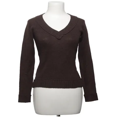 Pull-over (Marron) de Mango Acrylique, Laine