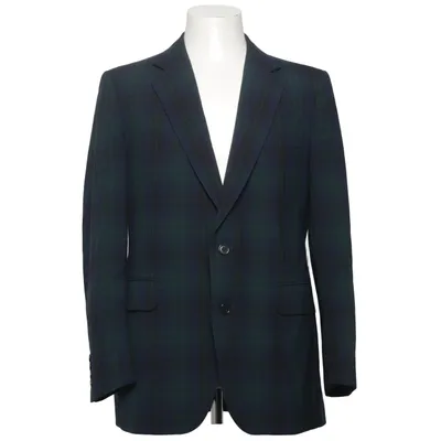 Blazer (Blue, Green) from Oscar Jacobson Polyester, Wool