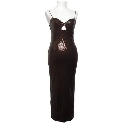 Avondjurk (Bruin) van Gina Tricot Elastaan, Polyester