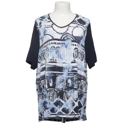 T-shirt (Blauw, Wit, Zwart) van Signature Experience Elastaan, Viscose
