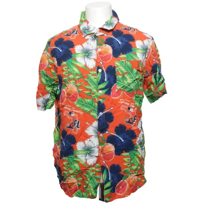 Kortærmet skjorte (Orange, Blå, Grøn, Hvid, Flerfarvet) fra Genuine Merchandise Viscose