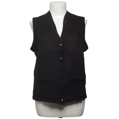 Vest (Sort) fra Lauré Akryl, Uld