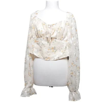 Crop top (Beige, Flerfärgad) från West Fade Polyester