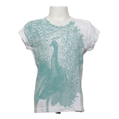 T-shirt (Wit, Groen) van American Apparel Katoen