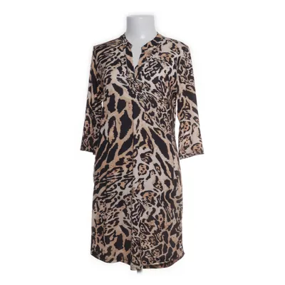Dress (Beige, Multicolored) from Angelle Milan Elastane, Polyester, Viscose