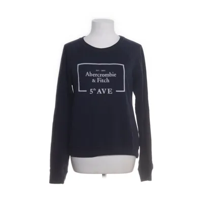 Trui (Blauw, Wit) van Abercrombie & Fitch Katoen, Polyester