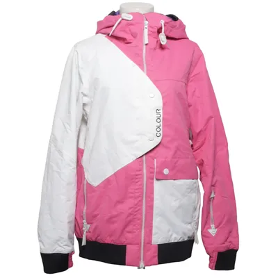Ski jacket (Pink, White, Black) from Colour Wear Polyester