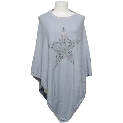 Poncho (Bleu) de Bohemiana Polyamide, Polyester, Viscose