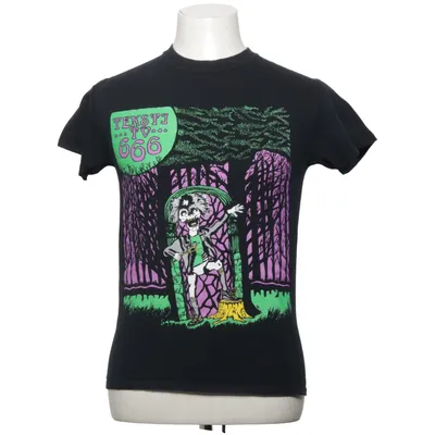 T-shirt (Sort, Flerfarvet) fra Gildan Bomuld