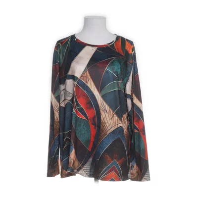 T-shirt (Turquoise, Multicolored) from Maria & Gabriele Cotton, Polyester