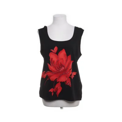 Tank Top (Black, Red) from Eli & Irene Elastane, Polyester