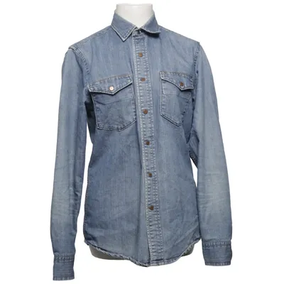 Jeansskjorta (Blå) från Emmett Bomull, Polyester